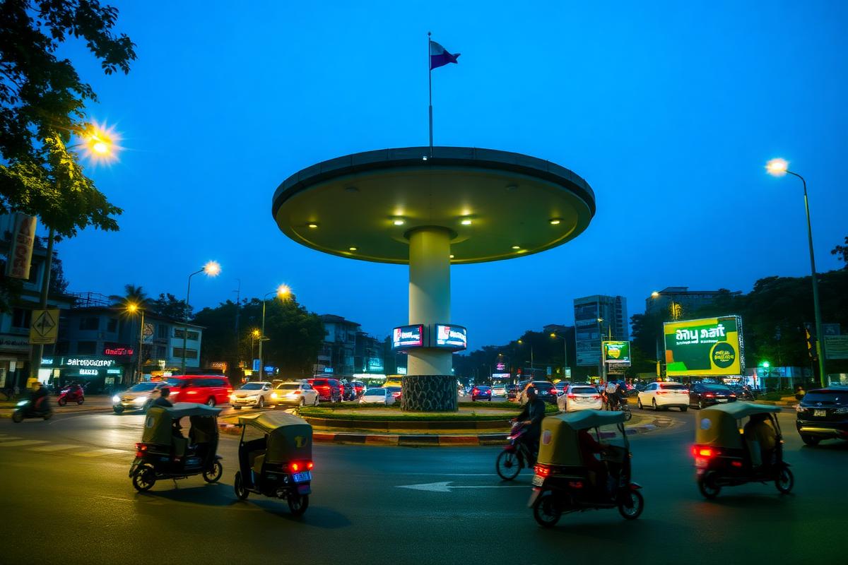 সাতমাথার পথে